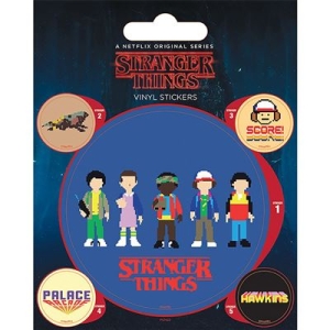 Stranger Things - Arcade Stickers in der Gruppe MERCHANDISE / Merch / Kommande / TV-serie bei Bengans Skivbutik AB (5648440)
