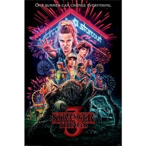 Stranger Things - Summer Of 85 Maxi Poster 91,5 X 61 Cm in der Gruppe MERCHANDISE / Poster / TV-serie bei Bengans Skivbutik AB (5648458)