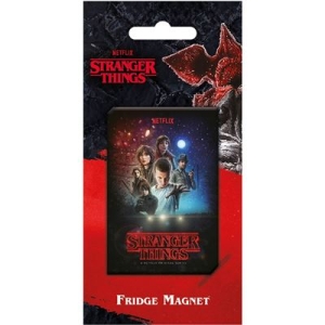 Stranger Things - One Sheet Season 1 Fridge Magnet in der Gruppe MERCHANDISE / Magnet / TV-serie bei Bengans Skivbutik AB (5648465)