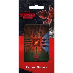 Stranger Things - Every Ending Has A Beginning Fridge Magnet in der Gruppe MERCHANDISE / Magnet / TV-serie bei Bengans Skivbutik AB (5648469)