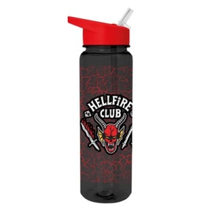 Stranger Things - Hellfire Club Plastic Drinks Bottle in der Gruppe MERCHANDISE / Merch / Kommande / TV-serie bei Bengans Skivbutik AB (5648470)