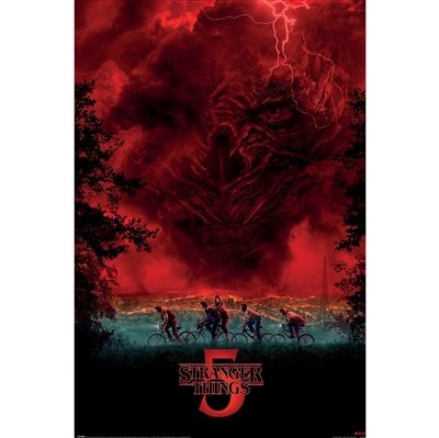 Stranger Things - Vecna Sky Maxi Poster 91,5 X 61 Cm in der Gruppe MERCHANDISE / Poster / TV-serie bei Bengans Skivbutik AB (5648480)