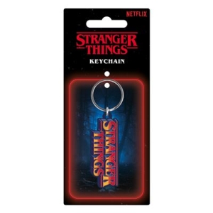 Stranger Things - Retro Logo Keychain in der Gruppe MERCHANDISE / Schlüsselanhänger / TV-serie bei Bengans Skivbutik AB (5648481)