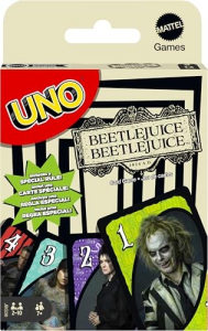Mattel Games - Uno Beetlejuice in der Gruppe MERCHANDISE / Gesellschaftsspiele / Soundtrack bei Bengans Skivbutik AB (5648488)