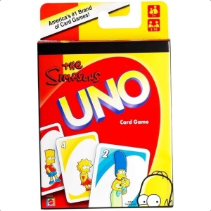 Mattel Games - Uno: The Simpsons in der Gruppe MERCHANDISE / Gesellschaftsspiele / TV-serie bei Bengans Skivbutik AB (5648490)