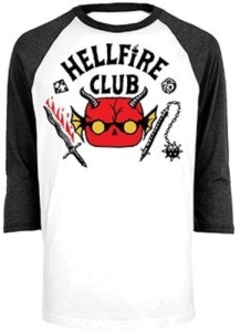 Stranger Things - Funko Boxed Tee: Hellfire Club - Large in der Gruppe Merchandise / Kommande bei Bengans Skivbutik AB (5648493)