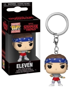 Stranger Things - Funko Keychain: Eleven in der Gruppe MERCHANDISE / Schlüsselanhänger / TV-serie bei Bengans Skivbutik AB (5648499)