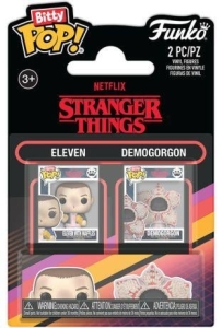 Stranger Things - Funko Bitty Pop:2-Pack - Eleven & Demogorgon in der Gruppe Merchandise / Kommande bei Bengans Skivbutik AB (5648501)