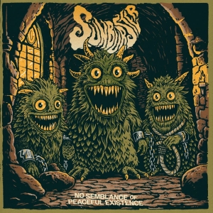 Sunburster - No Semblance Of Peaceful Existence in der Gruppe VINYL / Nyheter / Pop-Rock bei Bengans Skivbutik AB (5648577)