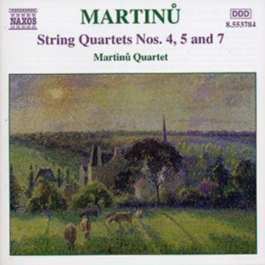 Martinu Bohuslav - String Quartets Vol 3 in der Gruppe Externt_Lager / Naxoslager bei Bengans Skivbutik AB (564863)