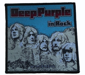 Deep Purple - Patch In Rock (9,6 X 10 Cm) in der Gruppe MERCHANDISE / Stoffaufnäher / Heavy Metal bei Bengans Skivbutik AB (5648774)