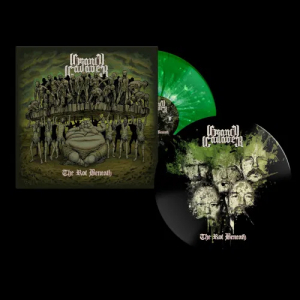 Grand Cadaver - Rot Beneath The (Green/Black Splatter Vinyl LP) in der Gruppe Minishops / Grand Cadaver bei Bengans Skivbutik AB (5648903)