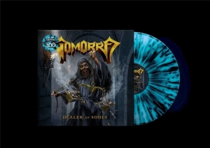 Gomorra - Dealer Of Souls (Turquoise Splatter in der Gruppe VINYL / Hårdrock bei Bengans Skivbutik AB (5648905)