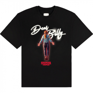 Stranger Things - Dear Billy Uni Bl T-Shirt in der Gruppe MERCHANDISE / T-shirt / Kommande / Film-Musikal bei Bengans Skivbutik AB (5649166r)