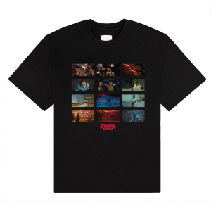 Stranger Things - Hawkins Power And Light Uni Bl T-Shirt in der Gruppe MERCHANDISE / T-shirt / Kommande / Film-Musikal bei Bengans Skivbutik AB (5649171r)