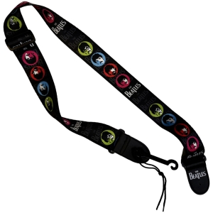 The Beatles - Sgt Pepper Faces Guitar Strap in der Gruppe MERCHANDISE / Merch / Nyheter / Pop-Rock bei Bengans Skivbutik AB (5649185)