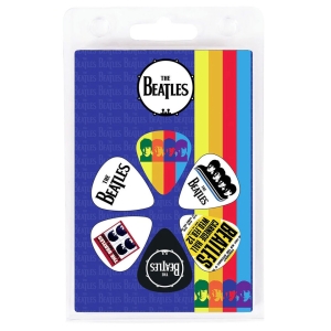 The Beatles - A Hard Day's Night 6-Pack Plectrum Pack in der Gruppe MERCHANDISE / Merch / Nyheter / Pop-Rock bei Bengans Skivbutik AB (5649186)