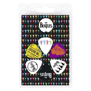 The Beatles - Help! 6-Pack Plectrum Pack in der Gruppe MERCHANDISE / Merch / Nyheter / Pop-Rock bei Bengans Skivbutik AB (5649187)
