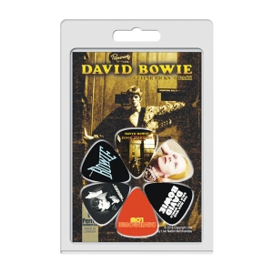 David Bowie - Album Covers 1 6-Pack Plectrum Pack in der Gruppe MERCHANDISE / Merch / Pop-Rock bei Bengans Skivbutik AB (5649202)