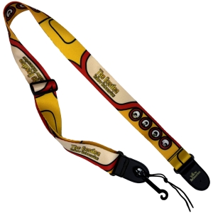 The Beatles - Yellow Submarine Portholes Guitar Strap in der Gruppe MERCHANDISE / Merch / Pop-Rock bei Bengans Skivbutik AB (5649224)
