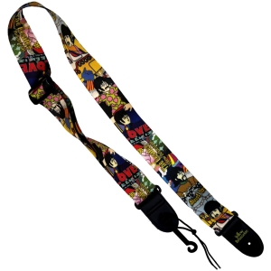 The Beatles - Yellow Submarine Montage Guitar Strap in der Gruppe MERCHANDISE / Merch / Pop-Rock bei Bengans Skivbutik AB (5649225)