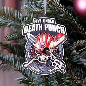 Five Finger Death Punch - Five Finger Death Punch Hanging Ornament in der Gruppe MERCHANDISE / Merch / Hårdrock bei Bengans Skivbutik AB (5649457)