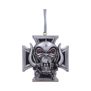 Motorhead - Motorhead Warpig Cross Hanging Ornament 6Cm in der Gruppe MERCHANDISE / Merch / Hårdrock bei Bengans Skivbutik AB (5649460)