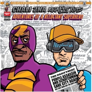 Chali 2Na & Krafty Kuts - Adventures Of A Reluctant Superhero in der Gruppe UNSERE TIPPS / Startsida - Vinyl Nyheter & Kommande bei Bengans Skivbutik AB (5649540)