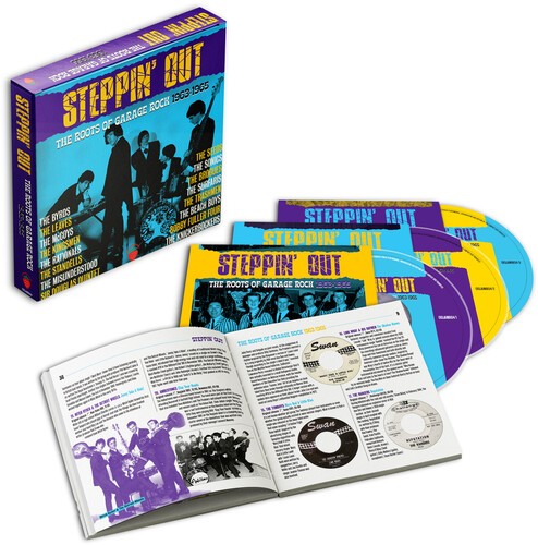 Various Artists - Steppin' Out - The Roots Of Garage in der Gruppe CD / Pop-Rock bei Bengans Skivbutik AB (5649572)