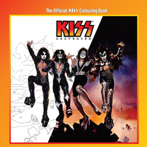 Kiss - The Official Kiss Colouring Book in der Gruppe Taschenbücher / Nyheter bei Bengans Skivbutik AB (5649605)