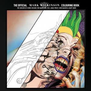 Mark Wilkinson - The Official Mark Wilkinson Colouring Book  in der Gruppe Taschenbücher bei Bengans Skivbutik AB (5649607)