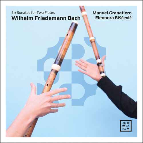 Bach W F - Six Sonatas For Two Flutes in der Gruppe UNSERE TIPPS / Freitagsveröffentlichungen / 2026-01-16 bei Bengans Skivbutik AB (5649644)