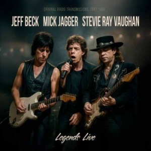 Jeff Beck Mick Jagger Stevie Ray - Legends Live (Clear Vinyl Lp) in der Gruppe VINYL / Kommande / Pop-Rock bei Bengans Skivbutik AB (5649890)