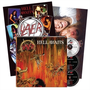 Slayer - Hell Awaits (40Th Anniversary 3Cd Earbook) in der Gruppe CD / Kommande / Hårdrock bei Bengans Skivbutik AB (5649932)