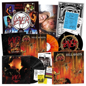 Slayer - Hell Awaits (40Th Anniversary 3Lp Boxset) in der Gruppe VINYL / Kommande / Hårdrock bei Bengans Skivbutik AB (5649933)