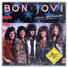 Bon Jovi - 2026 Square Calendar in der Gruppe MERCHANDISE / Kalender / Pop-Rock bei Bengans Skivbutik AB (5649940)