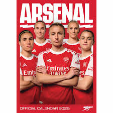 Arsenal Fc Womens - 2026 A3 Calendar  in der Gruppe MERCHANDISE / Kalender / Sport bei Bengans Skivbutik AB (5649945)