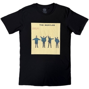 The Beatles - Help! Album Cover Uni Bl T-Shirt in der Gruppe MERCHANDISE / T-shirt / Pop-Rock bei Bengans Skivbutik AB (5650170r)