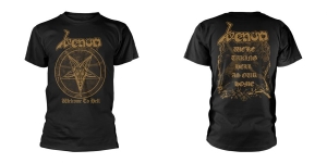 Venom - T/S Welcome To Hell (L) in der Gruppe MERCHANDISE / T-shirt / Kommande / Hårdrock bei Bengans Skivbutik AB (5650243)