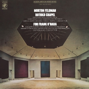 Feldman Morton - Rothko Chapel/For Frank O'hara (50T in der Gruppe VINYL / Kommande / Pop-Rock bei Bengans Skivbutik AB (5650355)