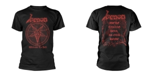 Venom - T/S Welcome To Hell (Red) (Xl) in der Gruppe UNSERE TIPPS / Freitagsveröffentlichungen / 2025-12-12 bei Bengans Skivbutik AB (5650465)