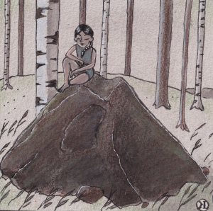 Vera Vinter - Från Mitt Berg (CD & Zine) in der Gruppe UNSERE TIPPS / Freitagsveröffentlichungen / 2025-11-28 bei Bengans Skivbutik AB (5650543)