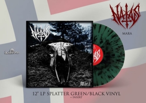 Natas - Mara (Green Splatter Vinyl Lp) in der Gruppe Kommande - alla format bei Bengans Skivbutik AB (5650591)
