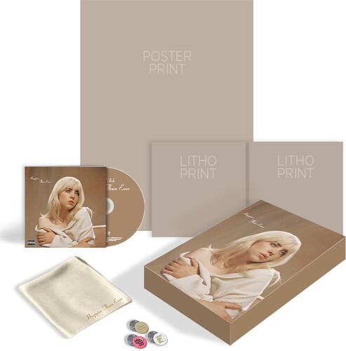 Billie Eilish - Happier Than Ever (Super Deluxe Edition) in der Gruppe CD / Bestseller bei Bengans Skivbutik AB (5650686)