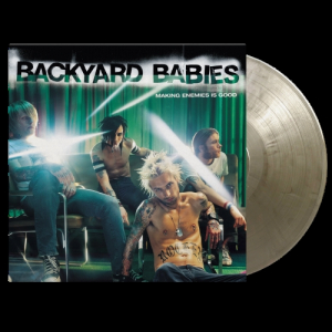 Backyard Babies - Making Enemies Is Good (Ltd Numbered Silver & Black Marbled Vinyl) in der Gruppe VINYL / Kommande / Hårdrock,Svensk Musik bei Bengans Skivbutik AB (5650740)