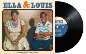 Ella Fitzgerald And Louis Armstrong - Ella & Louis (Black Vinyl Lp) in der Gruppe VINYL / Kommande / Jazz bei Bengans Skivbutik AB (5650845)