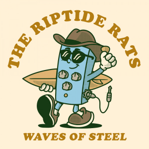The Riptide Rats - Waves Of Steel in der Gruppe UNSERE TIPPS / Startsida - Vinyl Nyheter & Kommande bei Bengans Skivbutik AB (5650849)