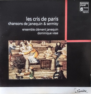 Ensemble Clément Janequin Dominiqu - Les Cris De Paris - Chansons De Jan in der Gruppe CD bei Bengans Skivbutik AB (5650886)