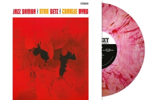 Stan Getz / Charlie Byrd - Jazz Samba (Red Marbled Vinyl Lp) in der Gruppe UNSERE TIPPS / Freitagsveröffentlichungen / 2025-12-12 bei Bengans Skivbutik AB (5650930)