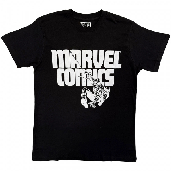 Marvel - Spider-Man Marvel Comics Uni Bl T-Shirt in der Gruppe MERCH / Kleidung / T-Shirts bei Bengans Skivbutik AB (5651283r)